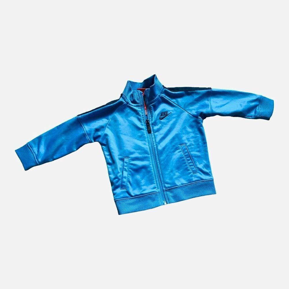 Baby Boys Nike Boys Dri-Fit Line Full Zip Logo Track Jacket  - Sz 12 mo